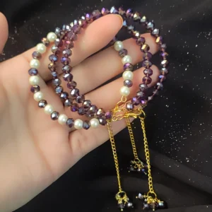 customized bracelet set #instagram #postviral #trendingpost #crystaljewelry #jewelary #2025tren