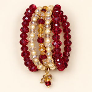 ainah rooh shehnai ruby pearl stack